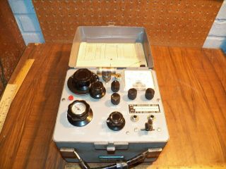 Vintage Allen B.  Du Mont Labs Type 5890 - A - 2 Mobile Communications Equipment