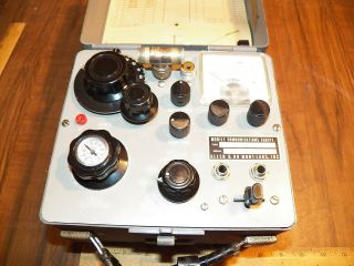 Vintage ALLEN B.  DU MONT LABS Type 5890 - a - 2 Mobile Communications Equipment 2