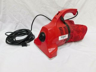 Vintage Royal Dirt Devil Model 103 Handheld Vacuum Cleaner Portable Red