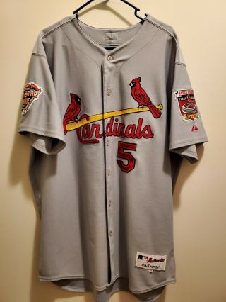 Authentic Albert Pujols St Louis Cardinals Majestic 2005 All Star Jersey Size 52