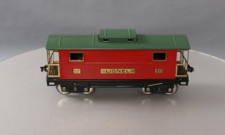 Restored Lionel 217 Vintage Standard Gauge Red With Green Caboose