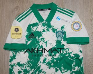 Match worn shirt Akhmat Terek Grozny Russia natioanl team jersey Semenov size M 3