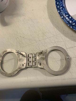 Vintage Smith & Wesson Handcuffs Model M300 Hinged