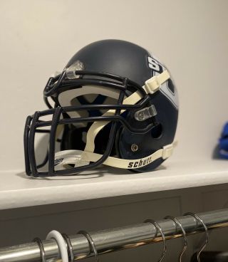Authentic Schutt Utah State Aggies Game Worn Football Helmet