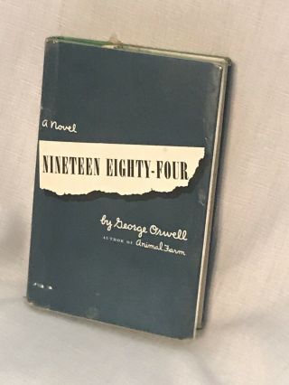 George Orwell 1984 Nineteen Eighty Four First Edition 1949 With Dust Jacket