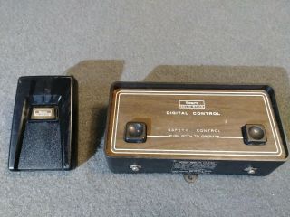 Vintage Sears Garage Door Control With Remote 139.  663620 Replacement