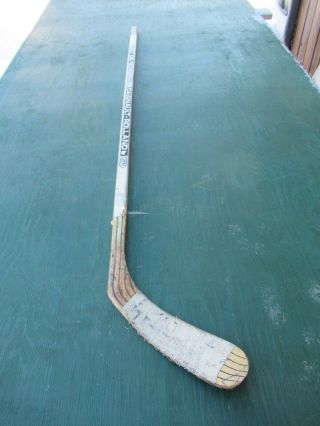 Vintage Wooden 58 " Long Hockey Stick Daignault Rolland Dr - 1936
