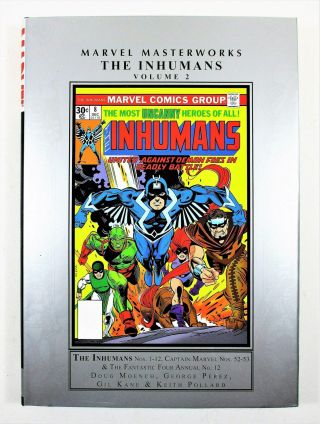 Gil Kane Roy Thomas Inhumans Marvel Masterworks Volume 2 First Edition 150295