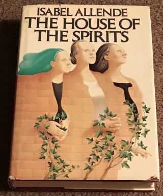 Signed The House Of The Spirits By Isabel Allende 1st/3rd Autographed Book Rare