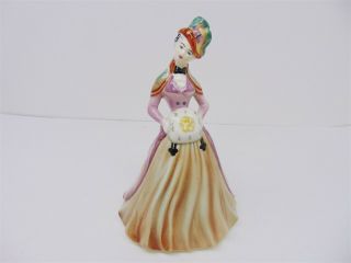 Vintage Goldscheider Decorative Collectible Porcelain Lady Figurine Statue