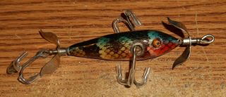 Early Shakespeare Underwater Minnow/2 Belly Weights/snakeskin Finish/very