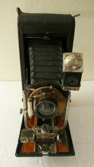 Rare Vintage Eastman Kodak No.  3a B3 Folding Folder Autographic Camera
