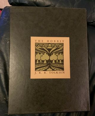 1966 Special Printing Of The Hobbit J.  R.  R.  Tolkien In Slipcover
