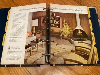 Mid Century Modern Design Mcm 50s Decorating Book Vintage Better Homes Gardens