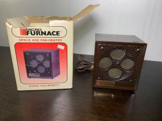 Pelko Micro Furnace Fan Heater Klp.  Mf.  100.  12 Vintage