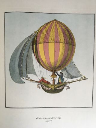 Balloons - C.  H.  Gibbs - Smith Hardback 1956 1st Edition Hot Air Ballooning Prints