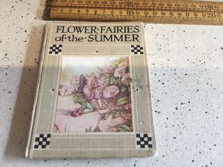 Lovely Vintage Book,  Flower Fairies Of The Summer,  Cicely Mary Barker
