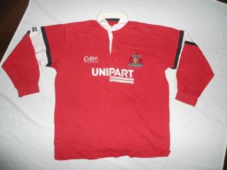 Vintage Gloucester Cotton Traders Rugby Jersey Shirt Size Xl