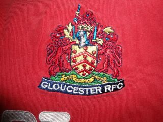 VINTAGE GLOUCESTER COTTON TRADERS RUGBY JERSEY SHIRT SIZE XL 2