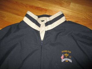 Cutter & Buck 1999 Ryder Cup Country Club Brookline Zippered Golf (xl) Jacket