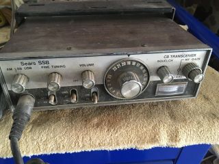 Vintage Cb Radio Sears 23 Ch Am Ssb Mod 934.  36772600