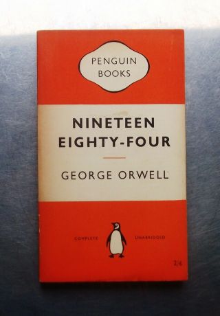 George Orwell Nineteen Eighty Four Penguin 1955 Vintage Pb