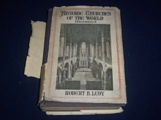 1926 Historic Churches Of The World Book By Robert B.  Ludy - Postcard - Kd 1893