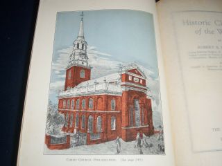 1926 HISTORIC CHURCHES OF THE WORLD BOOK BY ROBERT B.  LUDY - POSTCARD - KD 1893 2
