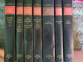 The Complete Novels Of Mark Twain (set Of 7 Books)