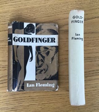 Ian Fleming Book Club 1st Edition 1959 Goldfinger Hb