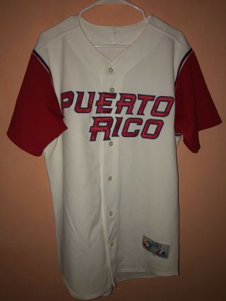 Puerto Rico World Baseball Classic Jersey