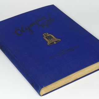 Olympics 1936 Berlin Book W/196 Photo Of German Summer Games Olympia Jesse Owens