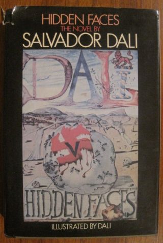 Salvador Dali Hidden Faces Hcdj First 1st Edition Surrealism 1974