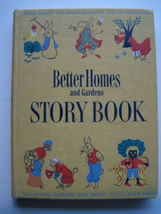 1950 Better Homes And Gardens Story Book Black Sambo Uncle Remus 1st Ed.  Nf