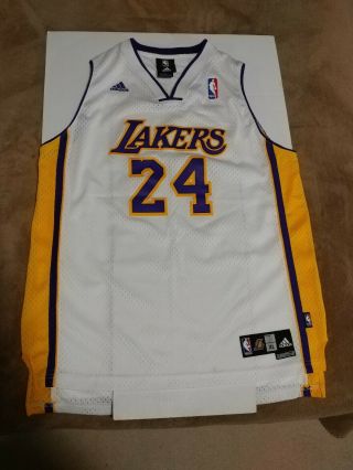 Adidas - NBA Authentics - Kobe Bryant Los Angeles Lakers 24 jersey - XL -,  2 Lengtth 2