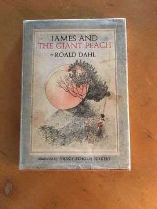 James And The Giant Peach By Roald Dahl - 1961 1st Edition,  2nd State Hc/dj
