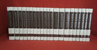 1973 The World Book Encyclopedia Complete Set A - Z