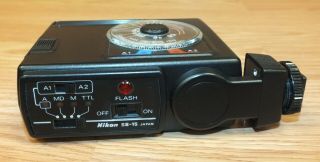Vintage Nikon SB - 15 Speedlight Shoe Mount SLR Film Camera Flash Attachment 3