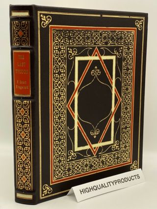 Easton Press The Last Tycoon F Scott Fitzgerald Collector’s Limited Gift Edition