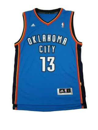 Adidas Nba Oklahoma City Thunder James Harden Jersey L Okc Basketball Rookie