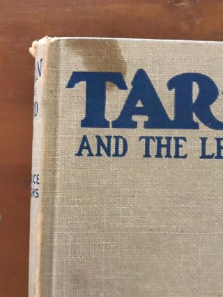 Vintage TARZAN AND THE LEOPARD MEN by Edgar Rice Burroughs 2