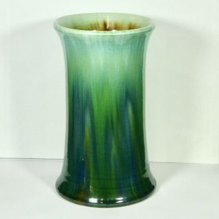 Hoffman Drip Glaze Vase Pottery Australian Studio Vintage Melrose Ware Art Deco