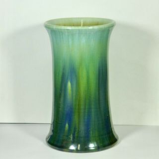 Hoffman Drip Glaze Vase Pottery Australian Studio Vintage Melrose Ware Art Deco 2