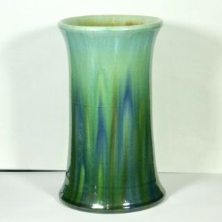 Hoffman Drip Glaze Vase Pottery Australian Studio Vintage Melrose Ware Art Deco 3