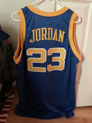 Michael Jordan 23 Laney High School Jersey Men Size XL 3