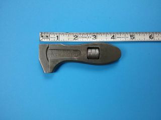 Vintage King Dick British Made Adjustable Spanner Wrench Collectible Tool