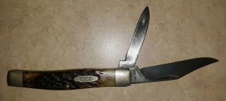 Vintage Case Xx 6292 Pocket Knife 2 Blade Made In Usa -
