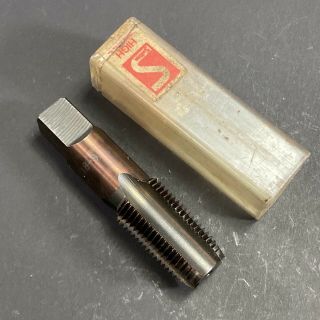 Near Vintage Sutton Tools Hss 18 - 9 Pipe Tap 1/2 " - 14 Npt Tap Metalwork