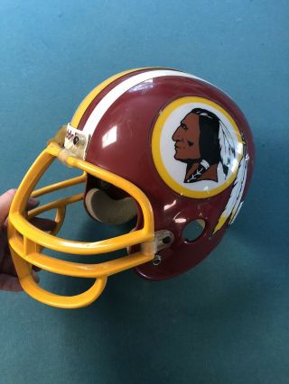 Vintage Riddell Large Usa Washington Redskins Football Helmet