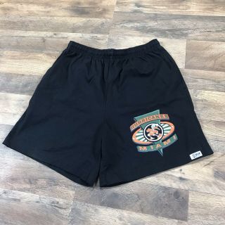 Miami Hurricanes Vintage Sweat Shorts Men’s Large THE U Retro 90s Cotton VTG 2